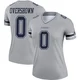DeMarvion Overshown Dallas Cowboys ＃0 Legend Women's Gray Inverted Jersey