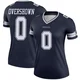 DeMarvion Overshown Dallas Cowboys ＃0 Legend Women's Navy Jersey