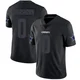 DeMarvion Overshown Dallas Cowboys ＃0 Limited Men's Black Impact Jersey