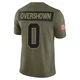 DeMarvion Overshown Dallas Cowboys ＃0 Limited Men's Olive 2025 Salute to Service Jersey