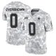 DeMarvion Overshown Dallas Cowboys ＃0 Limited Youth Arctic Camo 2024 Salute to Service Jersey
