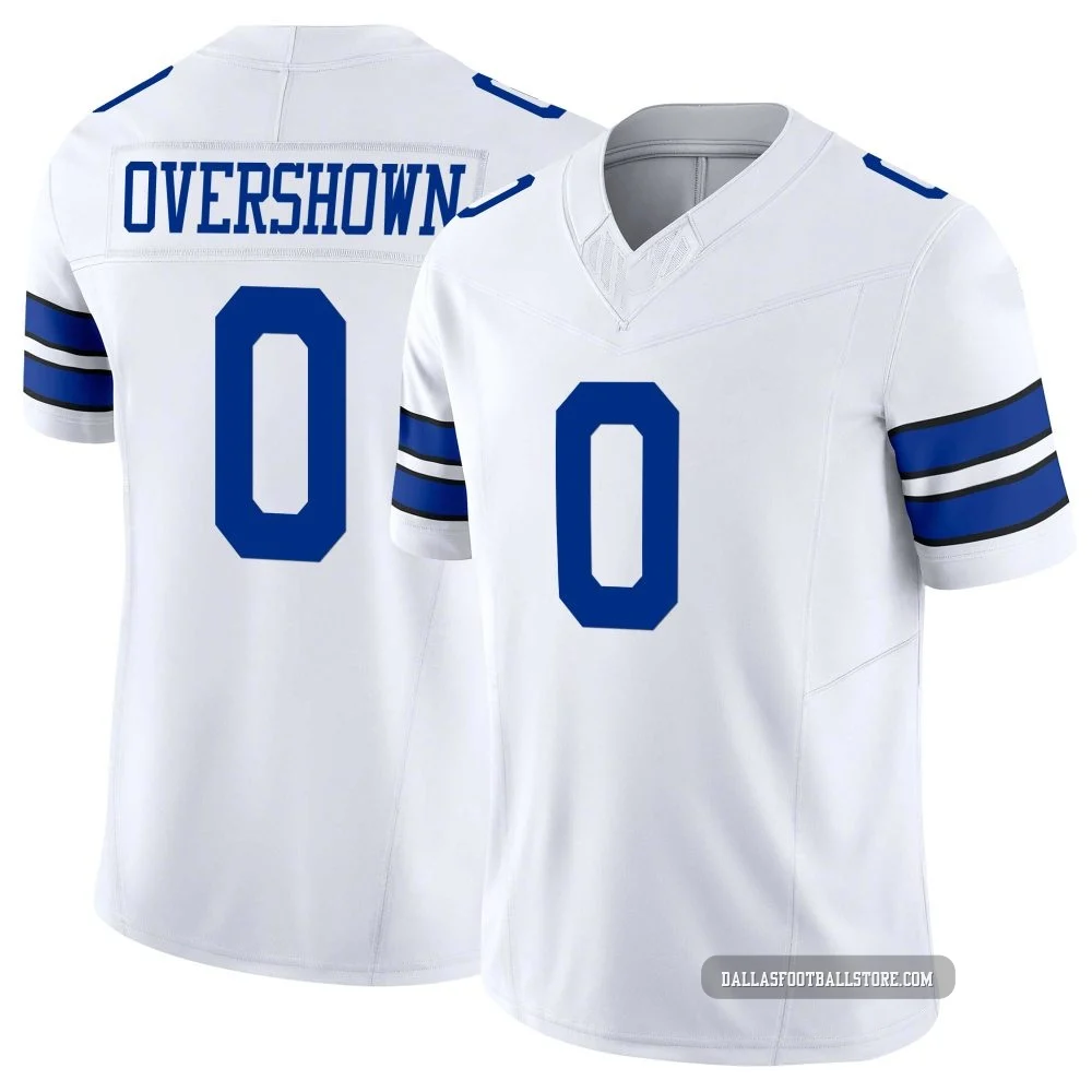 DeMarvion Overshown Dallas Cowboys ＃0 Limited Youth White Vapor F.U.S.E. Jersey