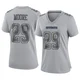 Devin Moore Dallas Cowboys ＃29 Game Women's Gray Atmosphere Fashion Jersey
