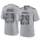 Devin Moore Dallas Cowboys ＃29 Game Youth Gray Atmosphere Fashion Jersey