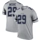 Devin Moore Dallas Cowboys ＃29 Legend Men's Gray Inverted Jersey