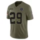 Devin Moore Dallas Cowboys ＃29 Limited Men's Olive 2025 Salute to Service Jersey