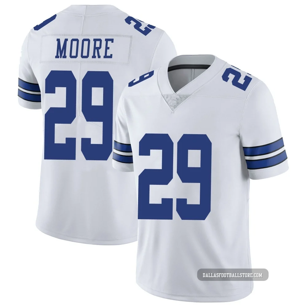 Devin Moore Dallas Cowboys ＃29 Limited Men's White Vapor Untouchable Jersey