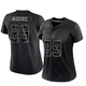 Devin Moore Dallas Cowboys ＃29 Limited Women's Black Reflective Jersey