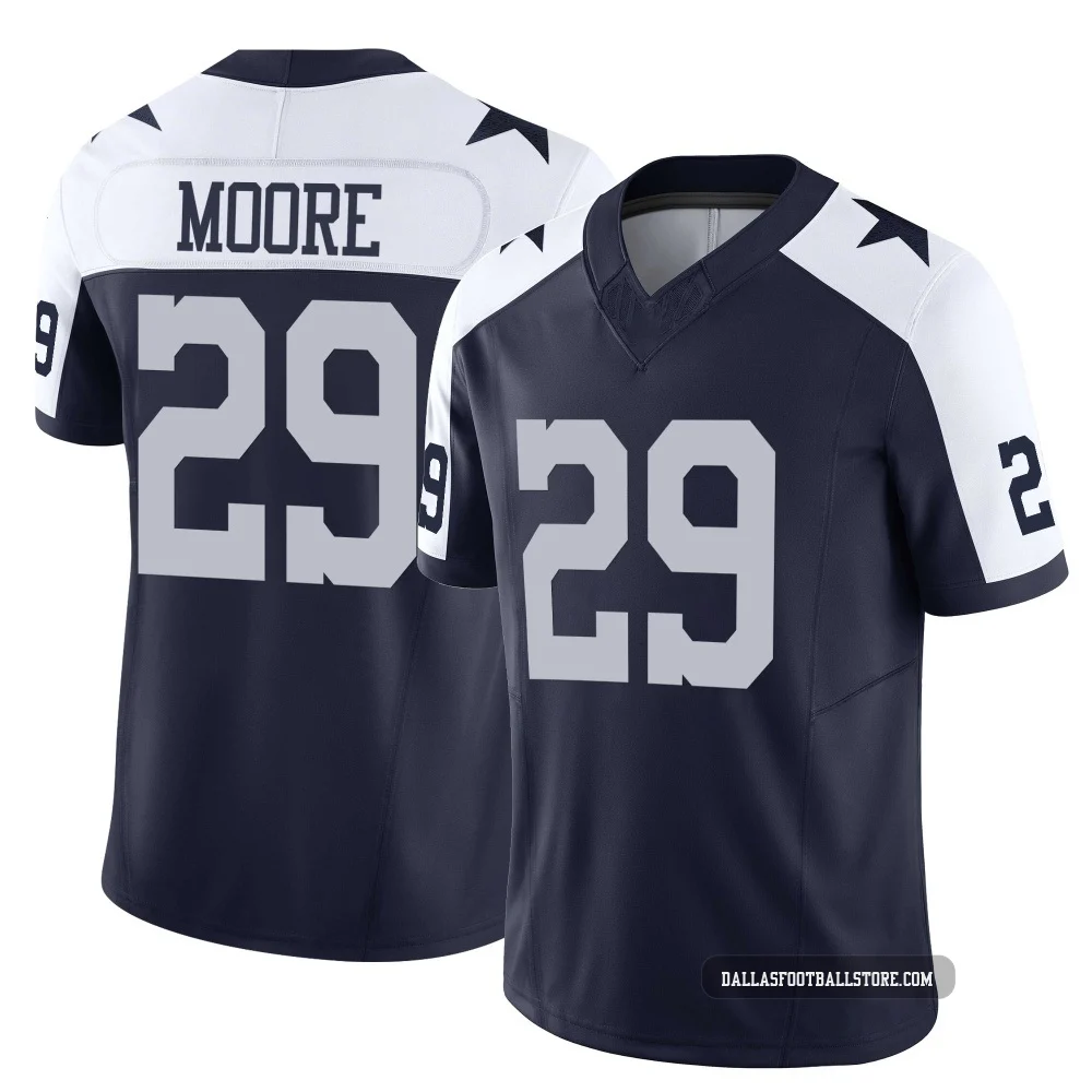 Devin Moore Dallas Cowboys ＃29 Limited Youth Navy Alternate Vapor F.U.S.E. Jersey
