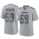 D.J. Withers Dallas Cowboys ＃59 Game Youth Gray Atmosphere Fashion Jersey