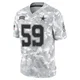 D.J. Withers Dallas Cowboys ＃59 Limited Youth Arctic Camo 2024 Salute to Service Jersey