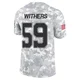 D.J. Withers Dallas Cowboys ＃59 Limited Youth Arctic Camo 2024 Salute to Service Jersey
