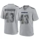 Dominic Richardson Dallas Cowboys ＃43 Game Men's Gray Atmosphere Fashion Jersey