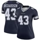 Dominic Richardson Dallas Cowboys ＃43 Legend Women's Navy Jersey