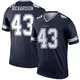 Dominic Richardson Dallas Cowboys ＃43 Legend Youth Navy Jersey