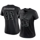 Dominic Richardson Dallas Cowboys ＃43 Limited Women's Black Reflective Jersey