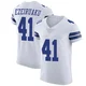Donovan Ezeiruaku Dallas Cowboys ＃41 Elite Men's White Vapor Untouchable Jersey