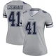 Donovan Ezeiruaku Dallas Cowboys ＃41 Legend Women's Gray Inverted Jersey