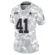 Donovan Ezeiruaku Dallas Cowboys ＃41 Limited Women's Arctic Camo 2024 Salute to Service Jersey