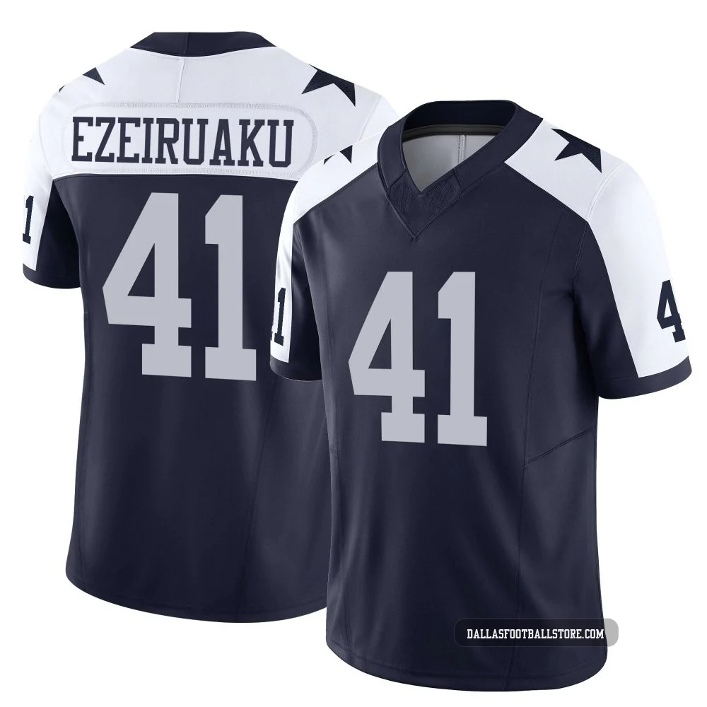 Donovan Ezeiruaku Dallas Cowboys ＃41 Limited Youth Navy Alternate Vapor F.U.S.E. Jersey