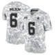 Donovan Wilson Dallas Cowboys ＃6 Limited Men's Arctic Camo 2024 Salute to Service Jersey