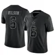 Donovan Wilson Dallas Cowboys ＃6 Limited Youth Black Reflective Jersey