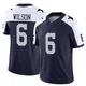 Donovan Wilson Dallas Cowboys ＃6 Limited Youth Navy Alternate Vapor F.U.S.E. Jersey