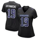 Dontario Drummond Dallas Cowboys ＃19 Game Women's Black Carbon Fashion Jersey
