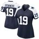 Dontario Drummond Dallas Cowboys ＃19 Game Women's Navy Alternate Jersey