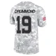 Dontario Drummond Dallas Cowboys ＃19 Limited Men's Arctic Camo 2024 Salute to Service Jersey