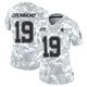 Dontario Drummond Dallas Cowboys ＃19 Limited Women's Arctic Camo 2024 Salute to Service Jersey