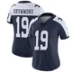 Dontario Drummond Dallas Cowboys ＃19 Limited Women's Navy Alternate Vapor Untouchable Jersey