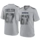Drew Shelton Dallas Cowboys ＃67 Game Men's Gray Atmosphere Fashion Jersey