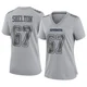 Drew Shelton Dallas Cowboys ＃67 Game Women's Gray Atmosphere Fashion Jersey
