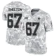 Drew Shelton Dallas Cowboys ＃67 Limited Men's Arctic Camo 2024 Salute to Service Jersey