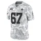 Drew Shelton Dallas Cowboys ＃67 Limited Youth Arctic Camo 2024 Salute to Service Jersey
