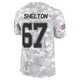 Drew Shelton Dallas Cowboys ＃67 Limited Youth Arctic Camo 2024 Salute to Service Jersey
