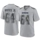 Earl Bostick Jr. Dallas Cowboys ＃64 Game Youth Gray Atmosphere Fashion Jersey