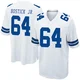 Earl Bostick Jr. Dallas Cowboys ＃64 Game Youth White Jersey