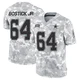Earl Bostick Jr. Dallas Cowboys ＃64 Limited Men's Arctic Camo 2024 Salute to Service Jersey