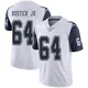 Earl Bostick Jr. Dallas Cowboys ＃64 Limited Men's White Color Rush Vapor Untouchable Jersey