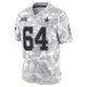 Earl Bostick Jr. Dallas Cowboys ＃64 Limited Youth Arctic Camo 2024 Salute to Service Jersey