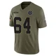 Earl Bostick Jr. Dallas Cowboys ＃64 Limited Youth Olive 2025 Salute to Service Jersey