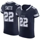 Emmitt Smith Dallas Cowboys ＃22 Elite Men's Navy Vapor F.U.S.E. Jersey