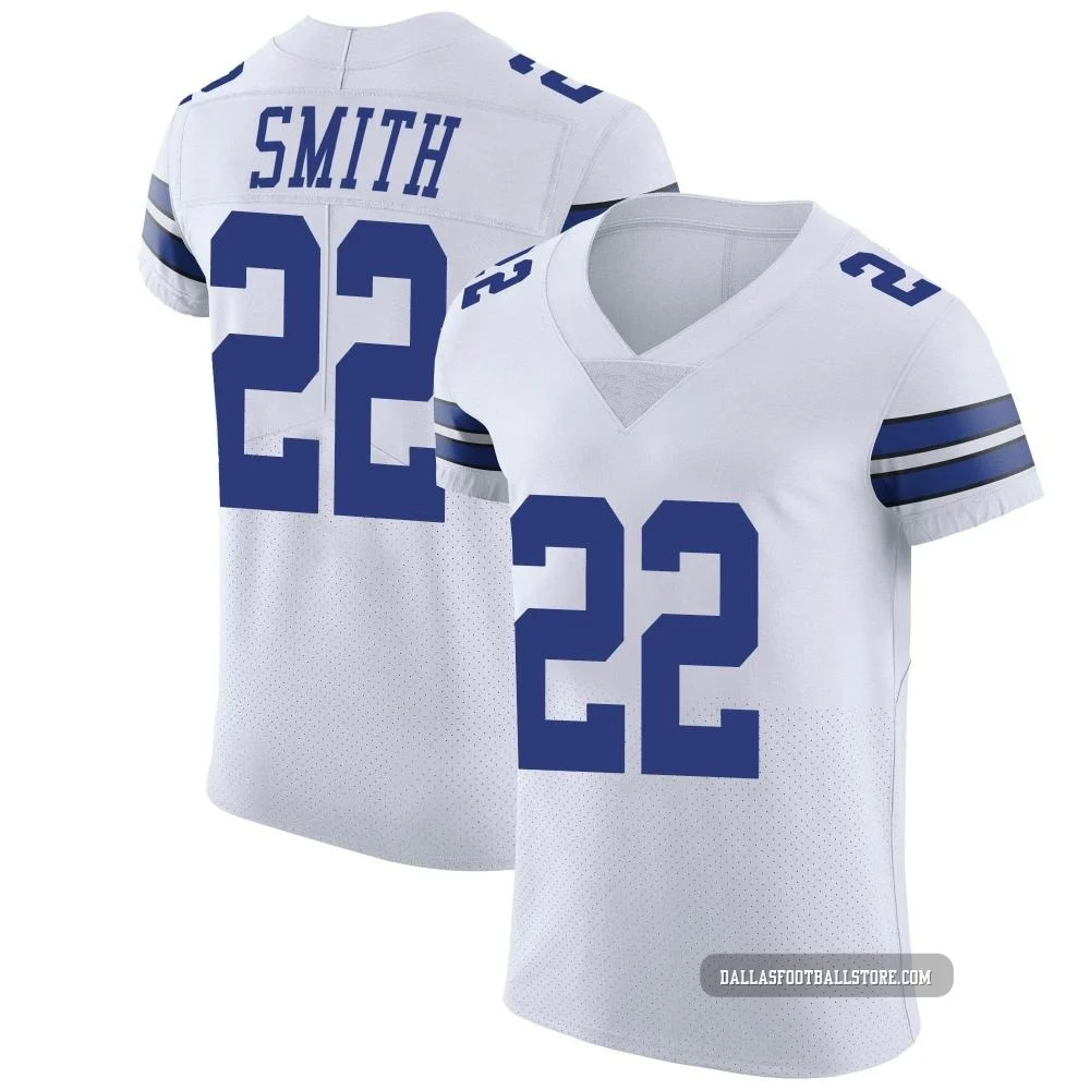 Emmitt Smith Dallas Cowboys ＃22 Elite Men's White Vapor Untouchable Jersey