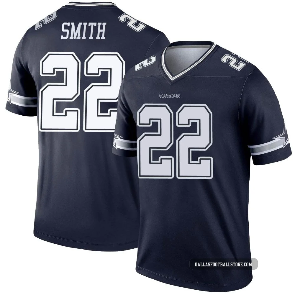 Emmitt Smith Dallas Cowboys ＃22 Legend Men's Navy Jersey