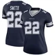 Emmitt Smith Dallas Cowboys ＃22 Legend Women's Navy Jersey