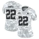 Emmitt Smith Dallas Cowboys ＃22 Limited Women's Arctic Camo 2024 Salute to Service Jersey