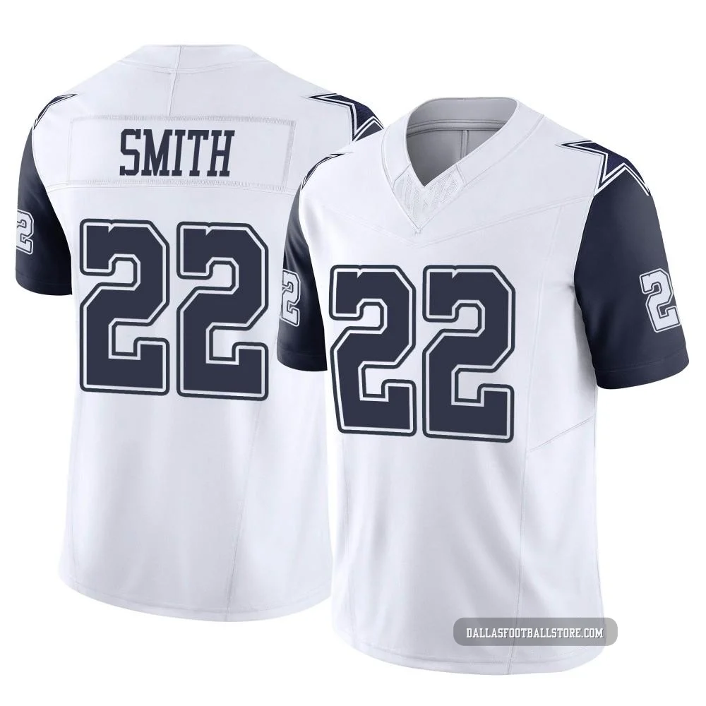Emmitt Smith Dallas Cowboys ＃22 Limited Youth White 2nd Alternate Vapor F.U.S.E. Jersey