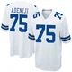 Hakeem Adeniji Dallas Cowboys ＃75 Game Men's White Jersey